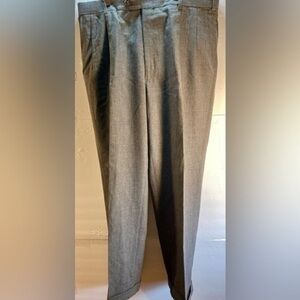 HART SCHAFFNER & MARX GREY PANTS WITH PINSTRIPES SIZE 38X30